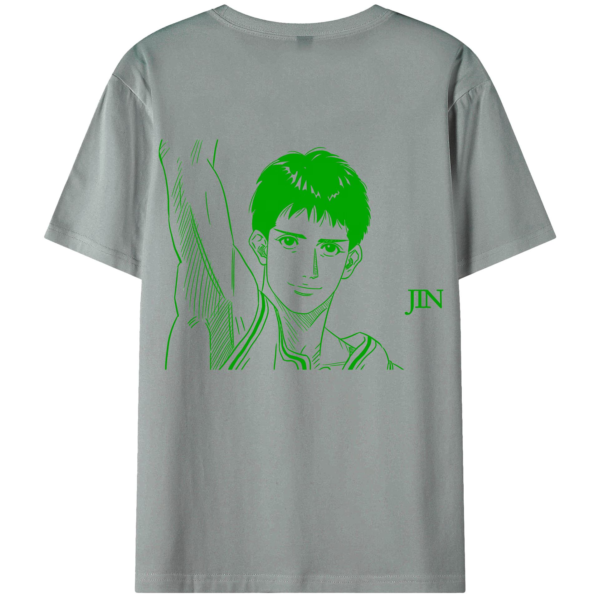 （画像用） SLAM DUNK／スラムダンク 綿100％ メンズ半袖Tシャツ（バックプリント） 通気性